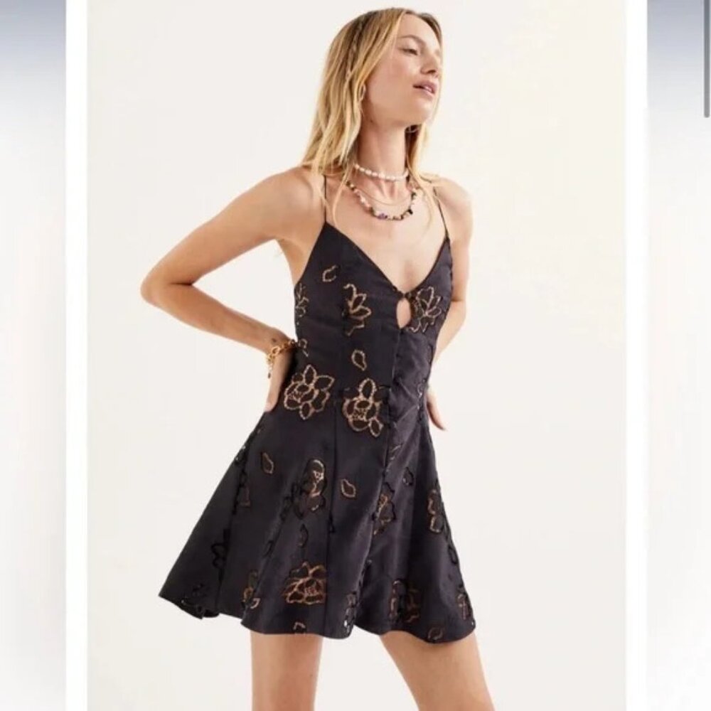 FL&L Renee Mini Dress - Black